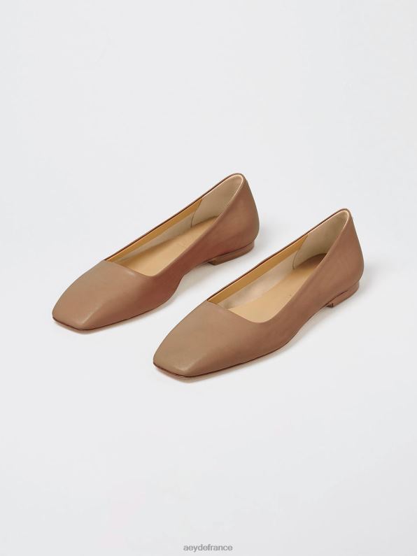 Aeyde ida nappa noisette R4DZ2198 chaussure