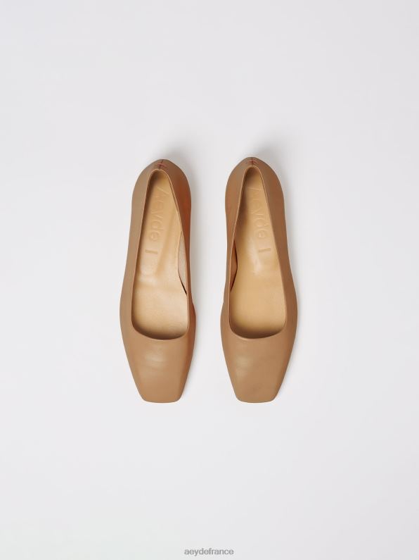 Aeyde ida nappa noisette R4DZ2198 chaussure