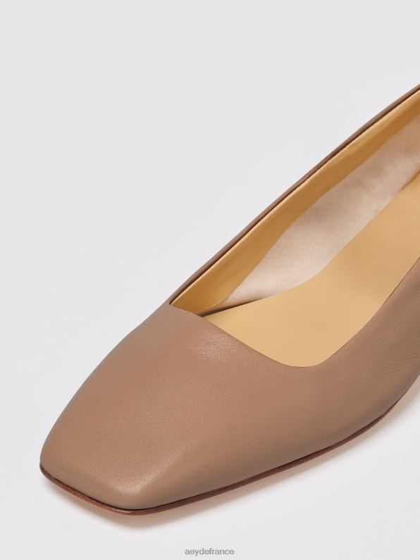 Aeyde ida nappa noisette R4DZ2198 chaussure