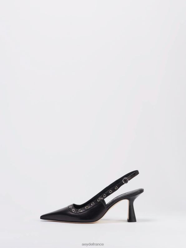 Aeyde isotte nappa noir R4DZ2101 chaussure