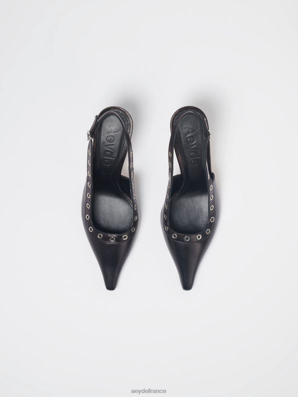 Aeyde isotte nappa noir R4DZ2101 chaussure