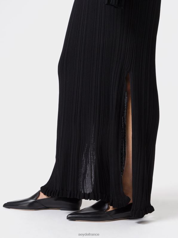 Aeyde marthe nappa noir R4DZ2209 chaussure