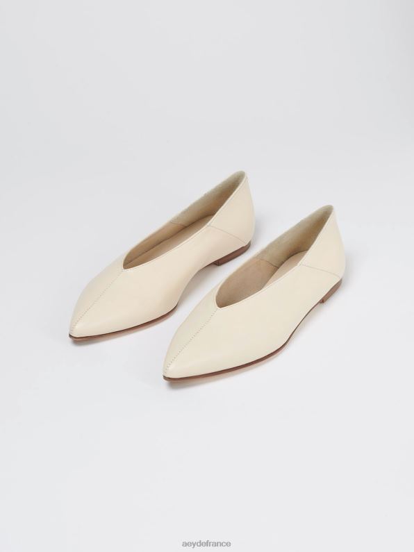 Aeyde moa nappa crémeux R4DZ2215 chaussure