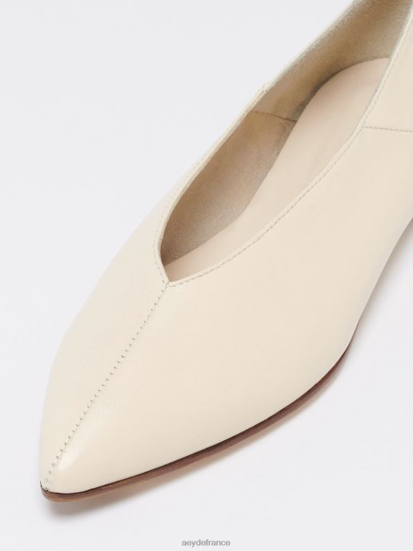 Aeyde moa nappa crémeux R4DZ2215 chaussure