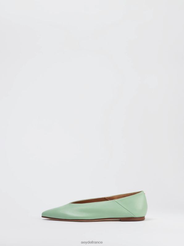 Aeyde moa nappa à la menthe R4DZ2221 chaussure