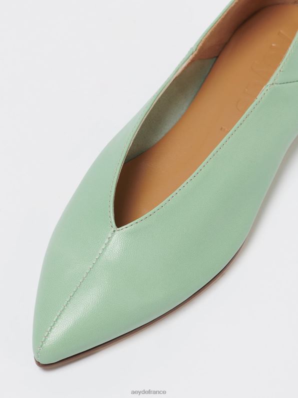 Aeyde moa nappa à la menthe R4DZ2221 chaussure