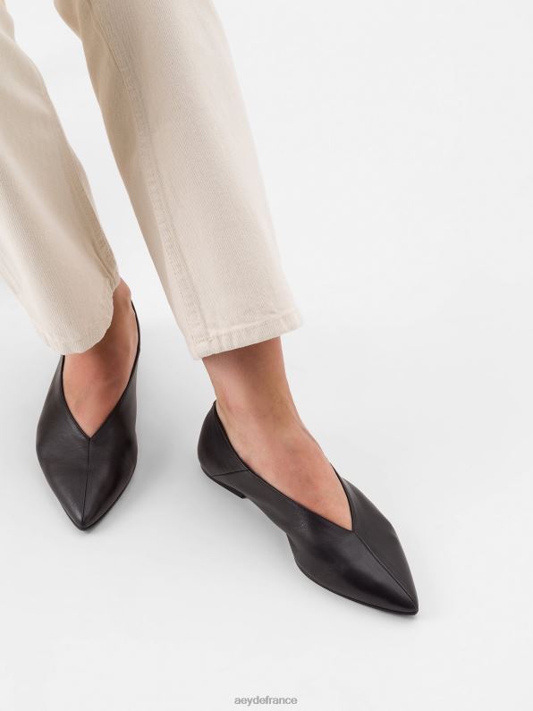 Aeyde moa nappa noir R4DZ2214 chaussure