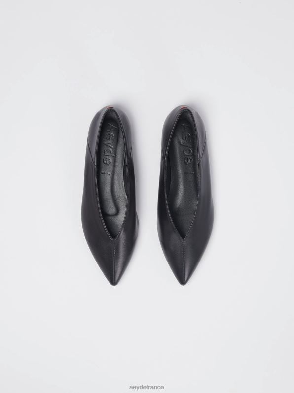 Aeyde moa nappa noir R4DZ2214 chaussure