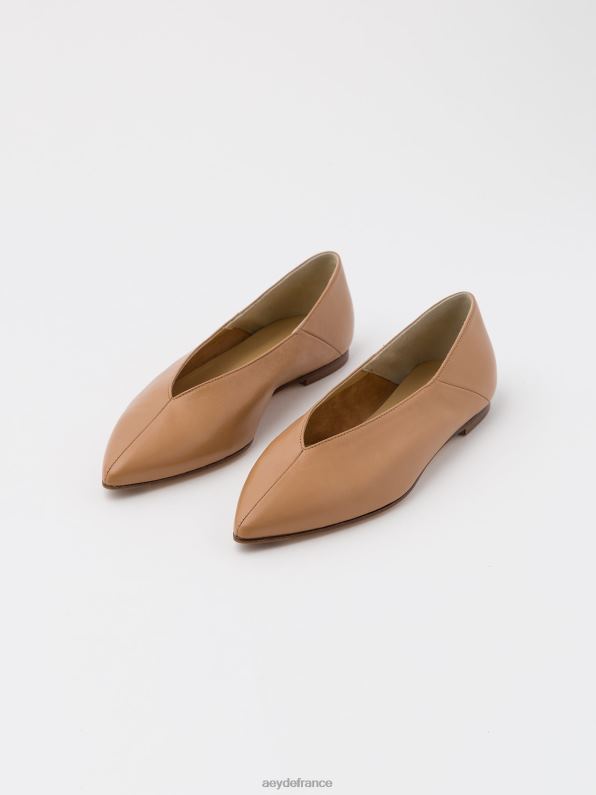 Aeyde moa nappa noisette R4DZ2218 chaussure