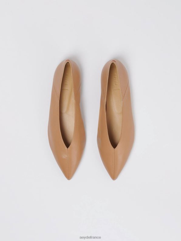 Aeyde moa nappa noisette R4DZ2218 chaussure