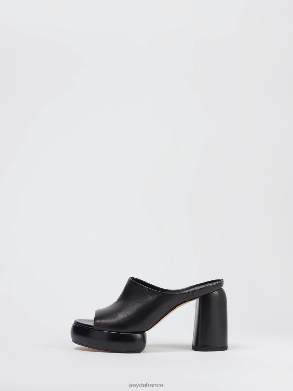 Aeyde ornelle nappa noir R4DZ2170 chaussure