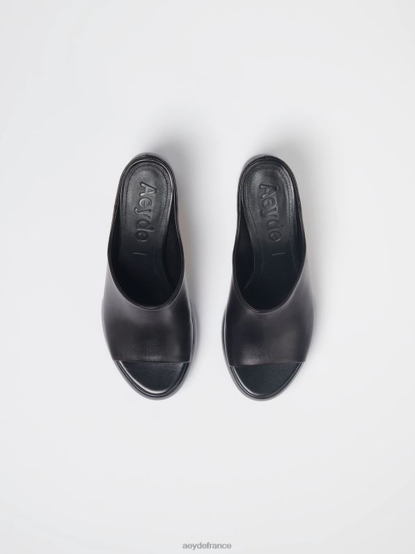 Aeyde ornelle nappa noir R4DZ2170 chaussure