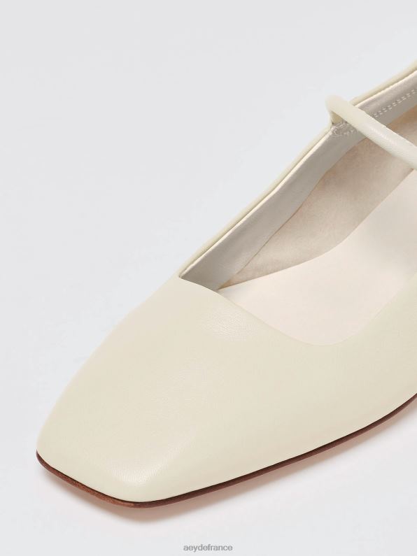 Aeyde une ligne nappa crémeux R4DZ2205 chaussure