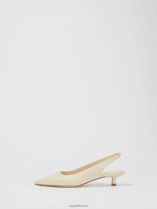 Aeyde valérie nappa crémeux R4DZ2229 chaussure