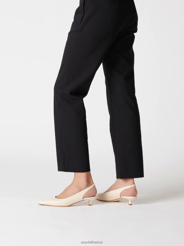 Aeyde valérie nappa crémeux R4DZ2229 chaussure
