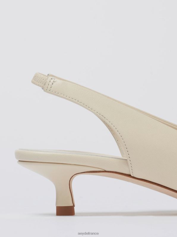 Aeyde valérie nappa crémeux R4DZ2229 chaussure