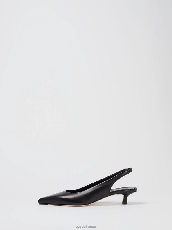 Aeyde valérie nappa noir R4DZ2228 chaussure