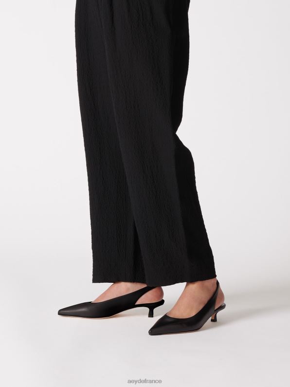 Aeyde valérie nappa noir R4DZ2228 chaussure