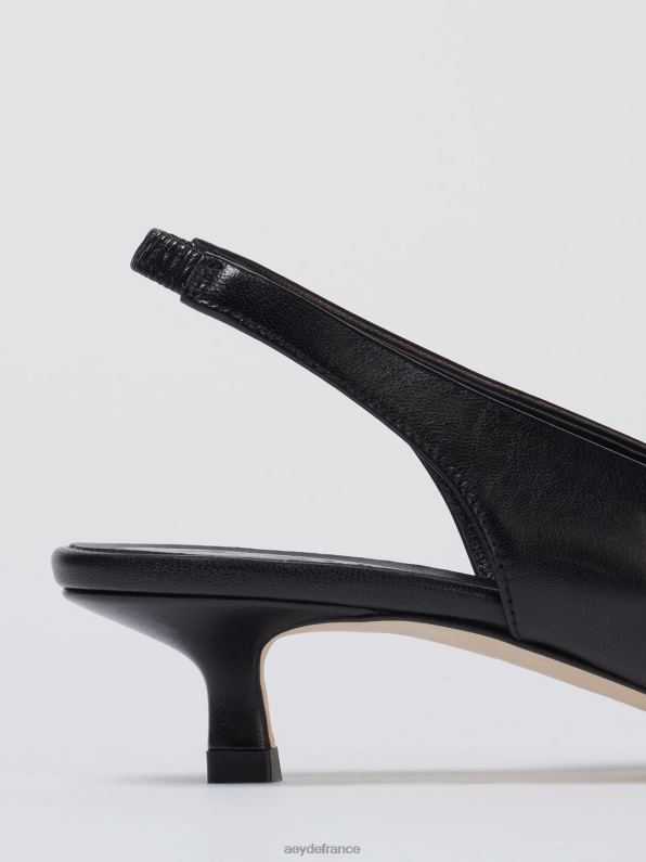 Aeyde valérie nappa noir R4DZ2228 chaussure