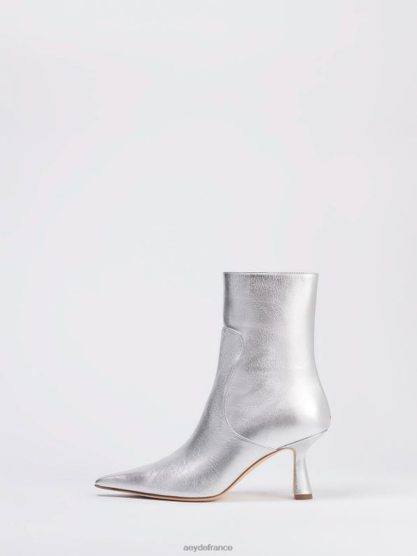 Aeyde zuri nappa argenté R4DZ256 chaussure