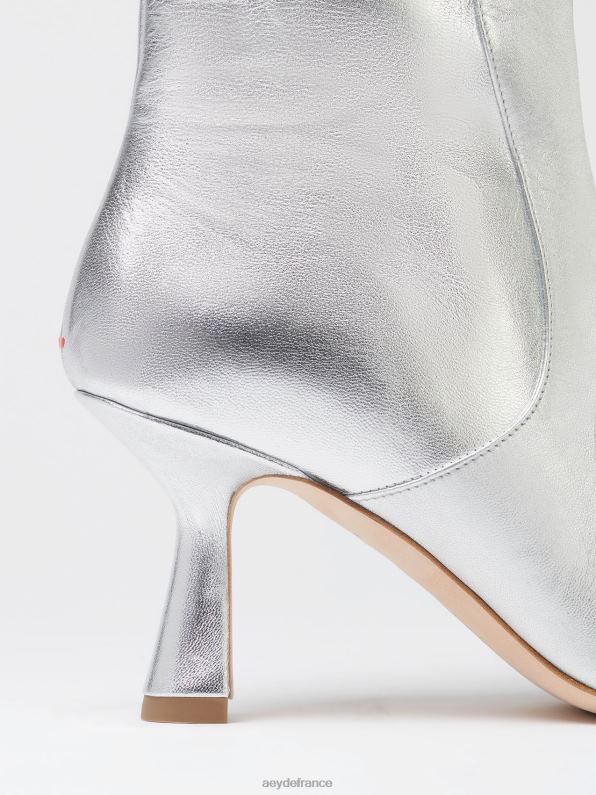 Aeyde zuri nappa argenté R4DZ256 chaussure