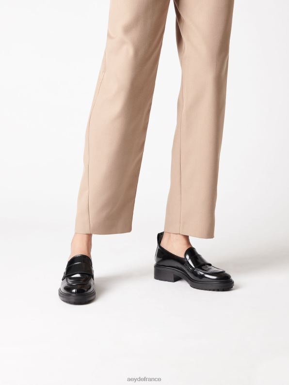Aeyde Ruth poli noir R4DZ2236 chaussure