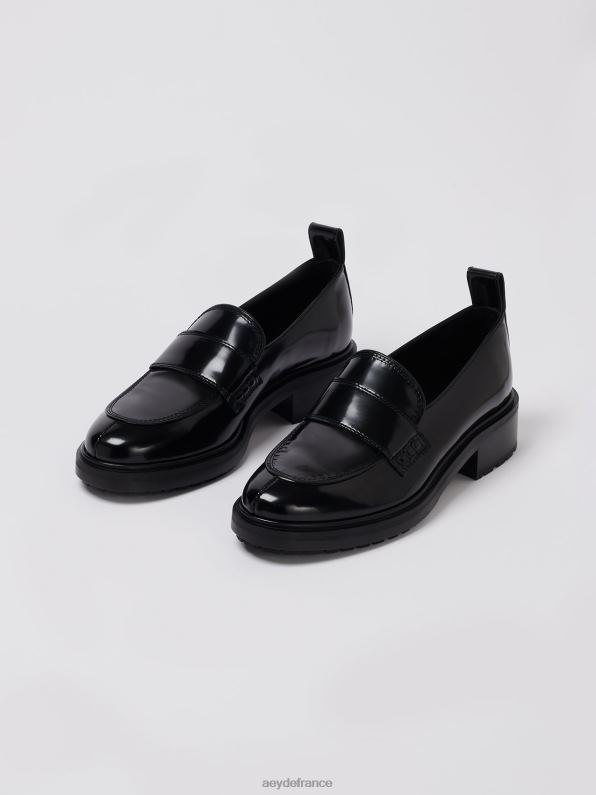Aeyde Ruth poli noir R4DZ2236 chaussure