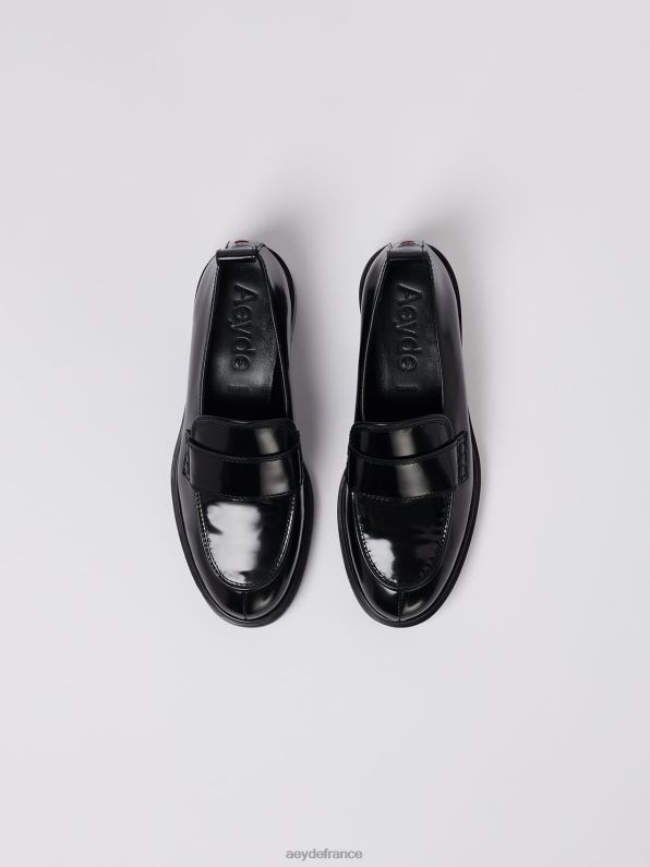 Aeyde Ruth poli noir R4DZ2236 chaussure