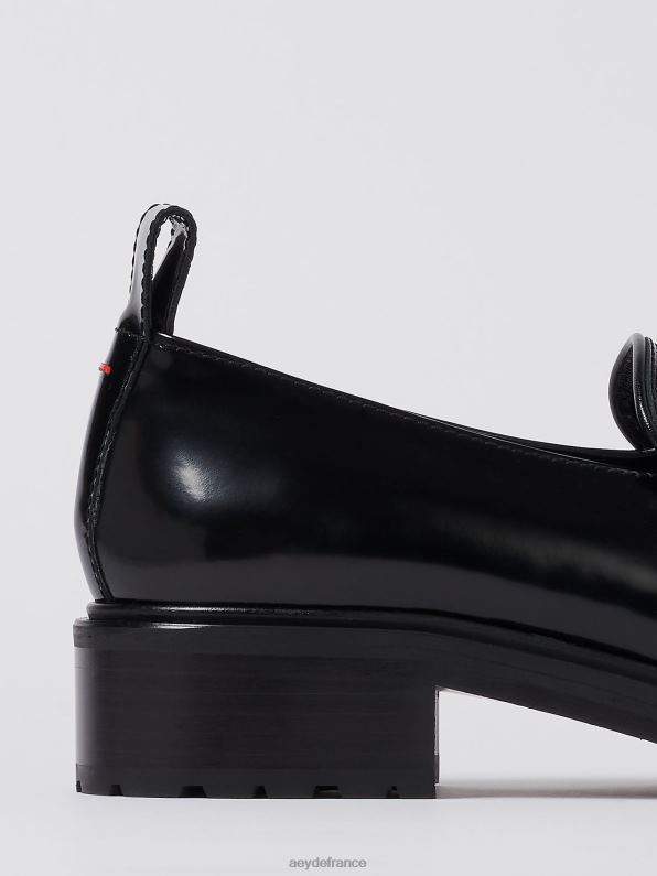 Aeyde Ruth poli noir R4DZ2236 chaussure