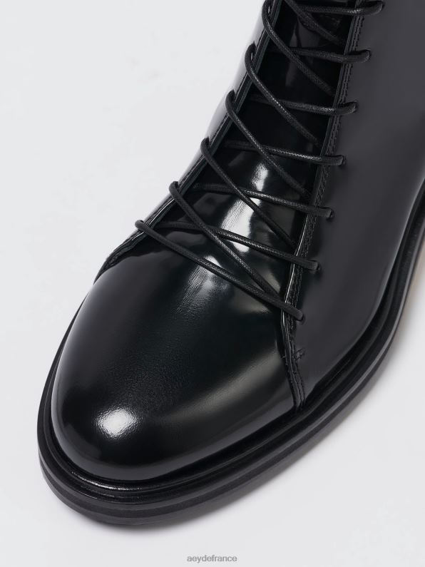 Aeyde est un poli noir R4DZ26 chaussure
