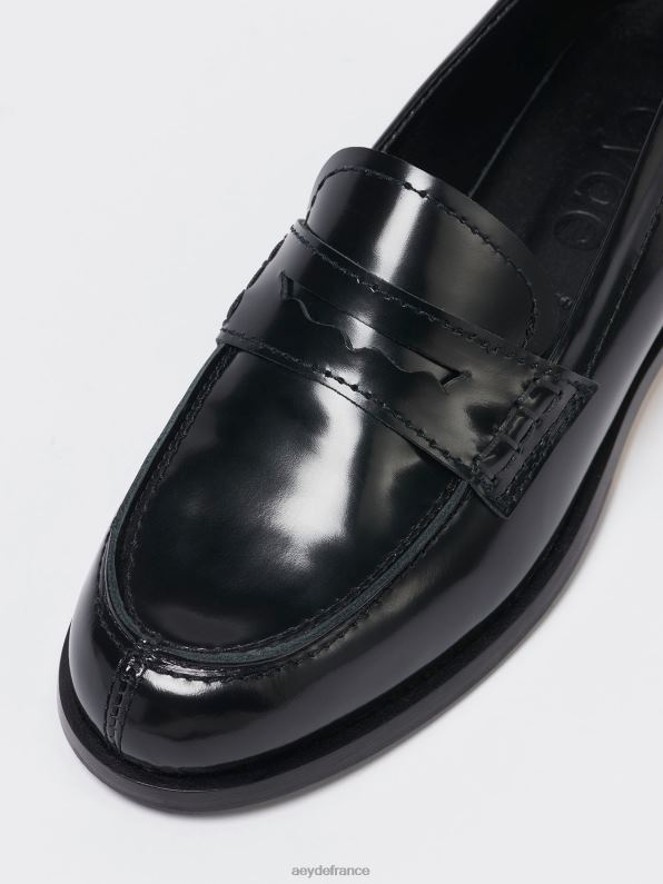 Aeyde oscar poli noir R4DZ2150 chaussure