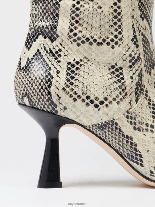 Aeyde Esmé serpent crémeux R4DZ259 chaussure