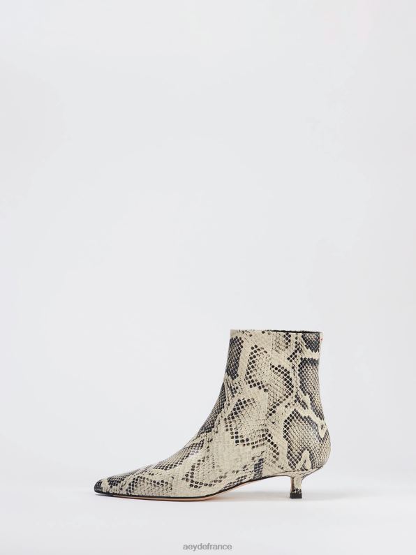 Aeyde Sophie serpent crémeux R4DZ2253 chaussure