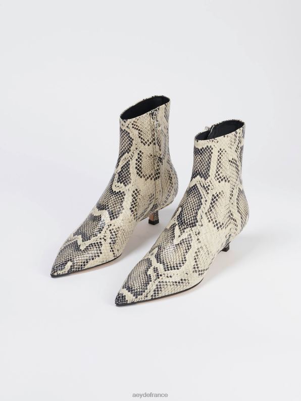 Aeyde Sophie serpent crémeux R4DZ2253 chaussure