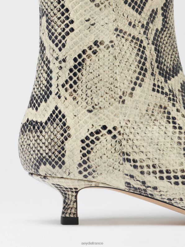 Aeyde Sophie serpent crémeux R4DZ2253 chaussure