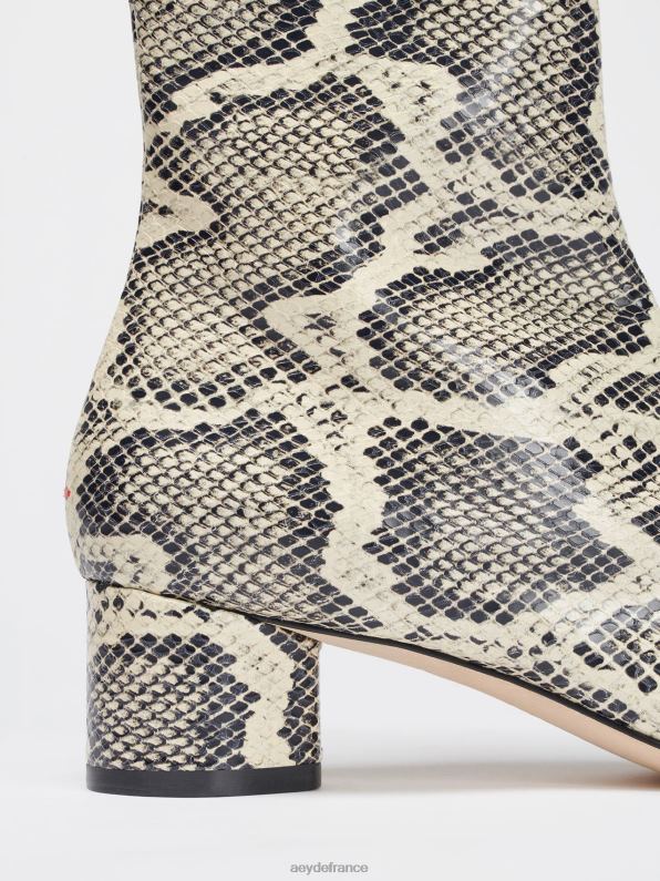 Aeyde allégra serpent crémeux R4DZ268 chaussure