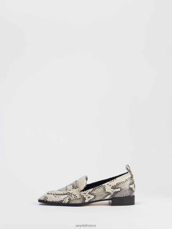 Aeyde julie serpent crémeux R4DZ2182 chaussure