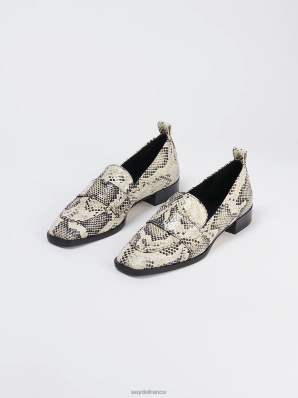 Aeyde julie serpent crémeux R4DZ2182 chaussure