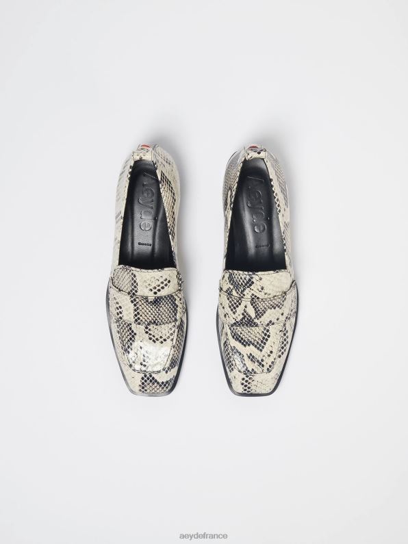 Aeyde julie serpent crémeux R4DZ2182 chaussure