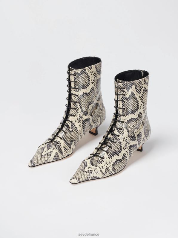 Aeyde trixi serpent crémeux R4DZ2105 chaussure