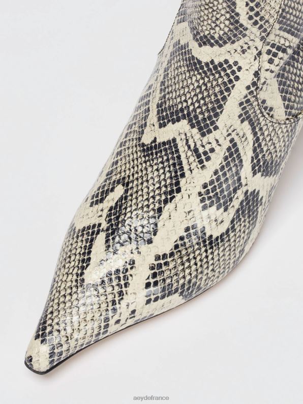 Aeyde zuri serpent crémeux R4DZ255 chaussure