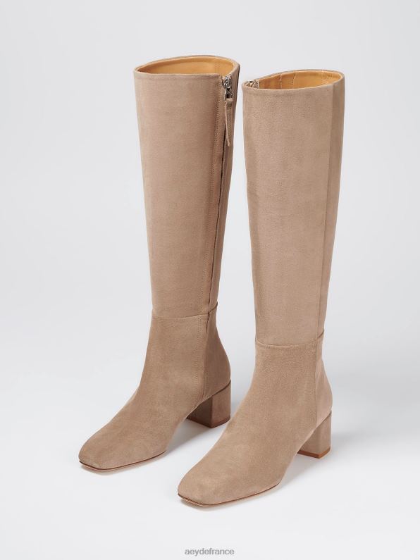 Aeyde Laura daim pierre R4DZ2121 chaussure