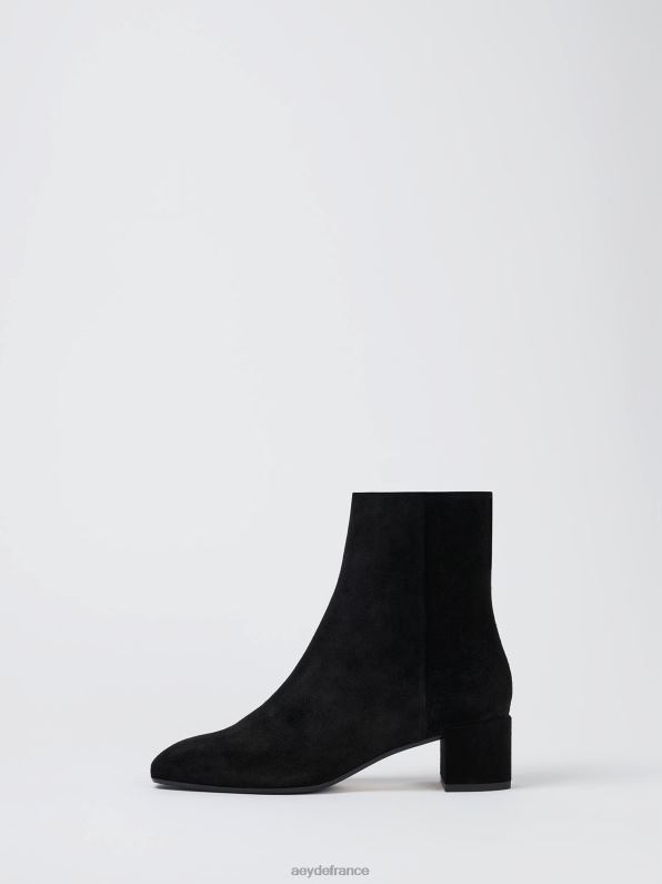 Aeyde Linn Suède noir R4DZ2115 chaussure
