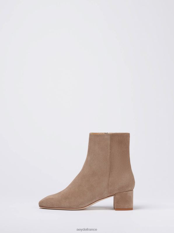 Aeyde Linn daim pierre R4DZ2117 chaussure