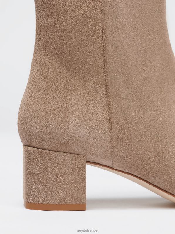 Aeyde Linn daim pierre R4DZ2117 chaussure