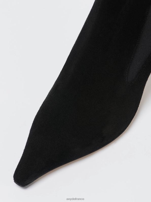 Aeyde Séléna Suède noir R4DZ2243 chaussure