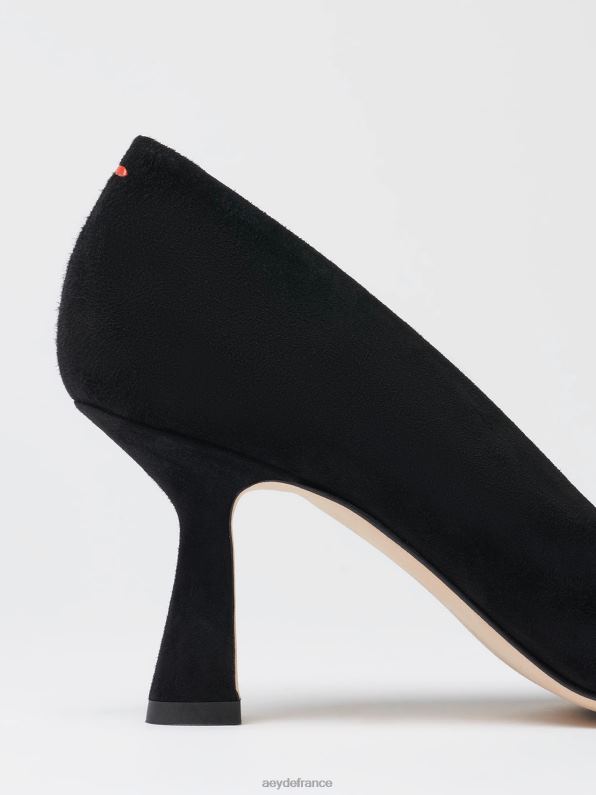 Aeyde Zandra Suède noir R4DZ2109 chaussure