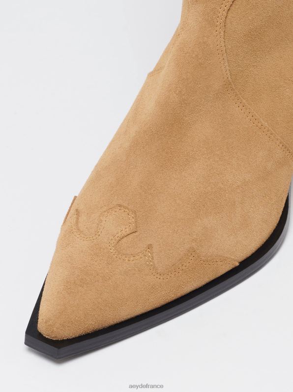 Aeyde ariel daim caramel R4DZ2260 chaussure