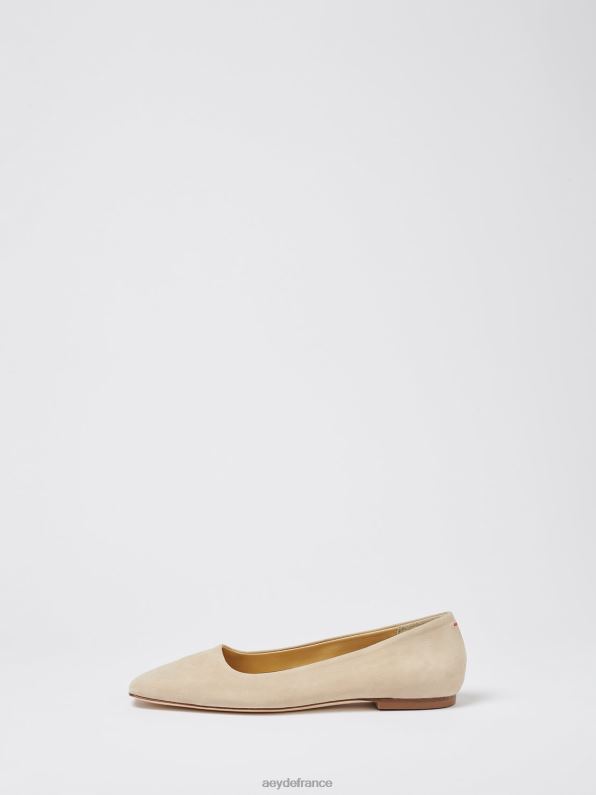 Aeyde ida daim latté R4DZ2199 chaussure