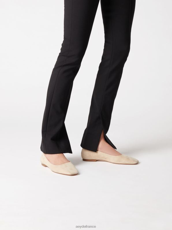 Aeyde ida daim latté R4DZ2199 chaussure